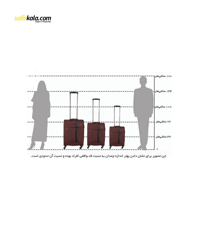 مجموعه سه عددی چمدان کانوود مدل CT779 | سفیرکالا