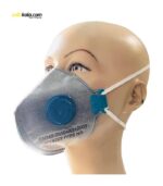 ماسک فیلتر دار FFP2 به همراه کربن فعال سه لایه