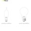 لامپ ال ای دی 10 وات بروکس پایه E27 بسته 3 عددی | فروشگاه اینترنتی سفیرکالا