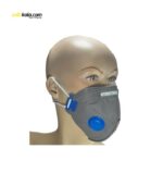 ماسک تنفسی 6 لایه N95 کربن فعال بسته 5 عددی طوسی | سفیرکالا