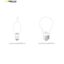 لامپ ال ای دی 15 وات بروکس مدل A70 پایه E27 بسته 8 عددی | سفیرکالا
