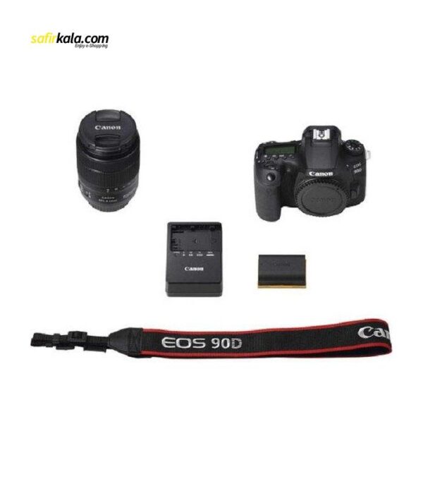 دوربین دیجیتال کانن مدل EOS 90D به همراه لنز 135-18 میلی متر IS USM | سفیرکالا