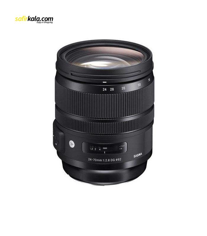 لنز سیگما مدل Art 24-70mm f/2.8 DG OS HSM مناسب برای دوربین کانن | سفیرکالا