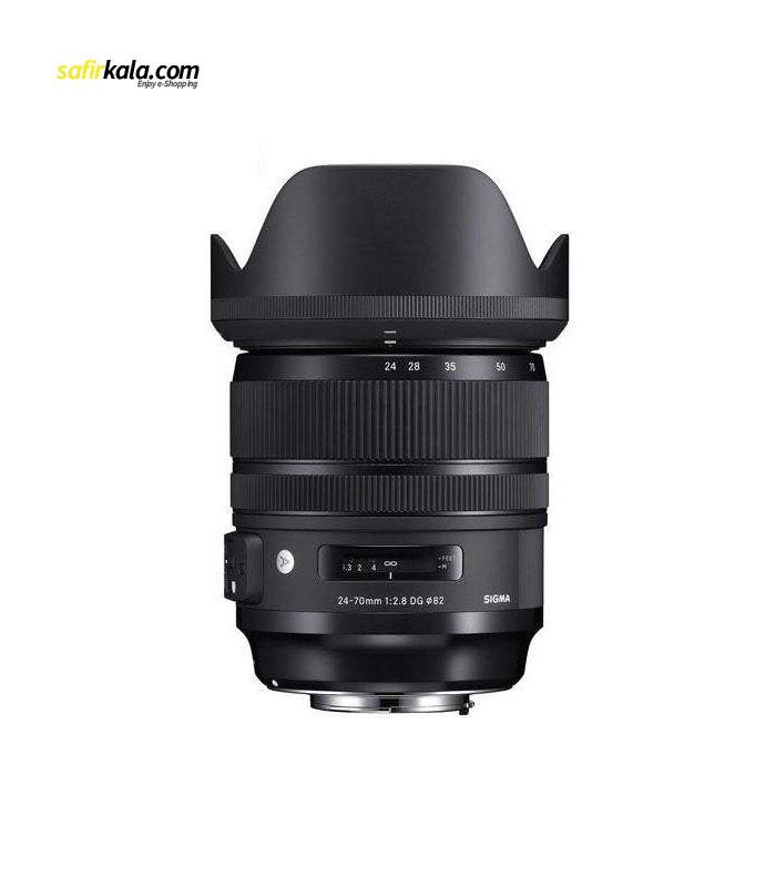 لنز سیگما مدل Art 24-70mm f/2.8 DG OS HSM مناسب برای دوربین کانن | سفیرکالا