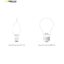 لامپ ال ای دی 12 وات بروکس مدل A60 پایه E27 بسته 2 عددی | سفیرکالا