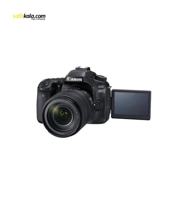 دوربین دیجیتال کانن مدل Eos 80D EF S به همراه لنز 18-135 میلی متر f/3.5-5.6 IS USM | سفیرکالا