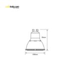 لامپ ال ای دی 7 وات بروکس مدل 3060 بسته 10 عددی به همراه پایه GU10 | سفیرکالا