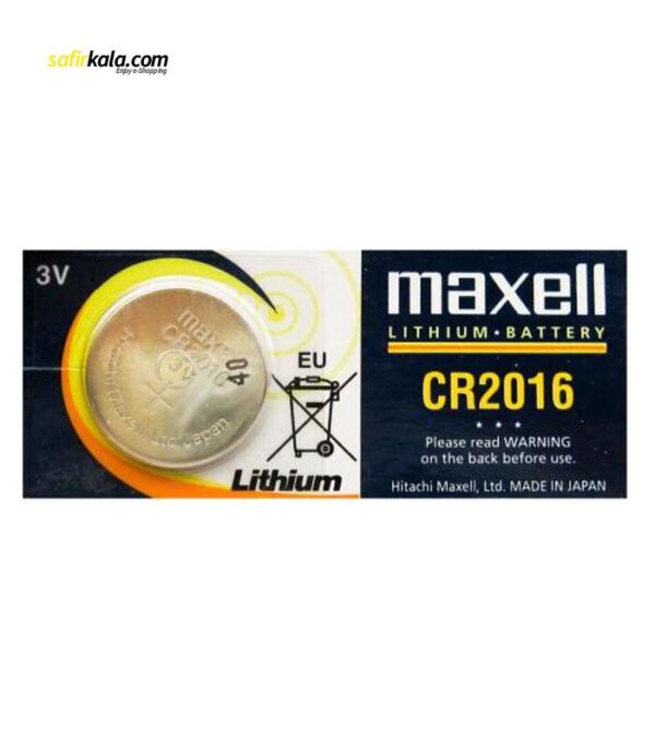 باتری سکه ای مکسل مدل CR2016 | سفیرکالا