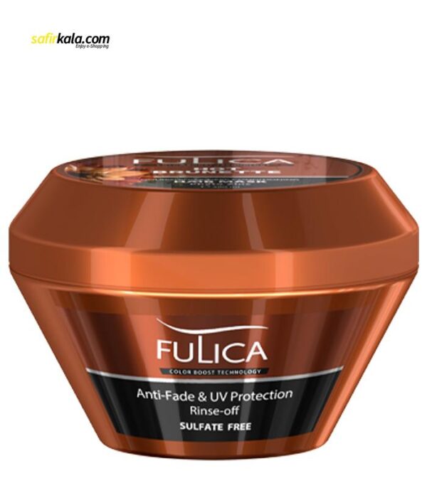 کرم تقویت کننده و ترمیم کننده موی قهوه ای فولیکا مدل Brunette | فروشگاه سفیرکالا