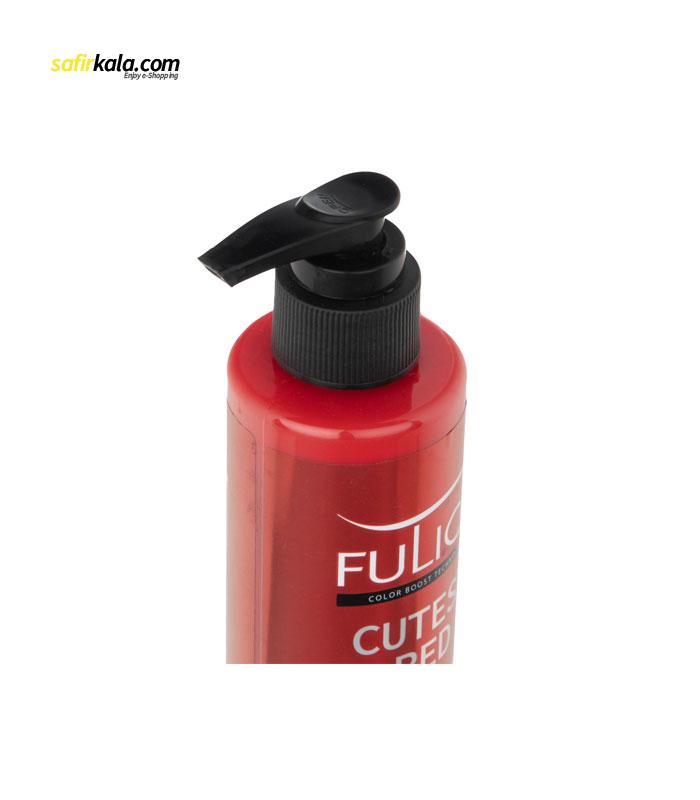 کرم تقویت کننده و ترمیم کننده موی قرمز فولیکا مدل Cutest Red حجم 200 میلی لیتر | سفیرکالا