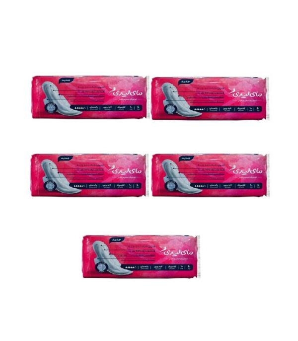 نوار بهداشتی مای لیدی مدل Classic Pink مجموعه 5 عددی | سفیرکالا