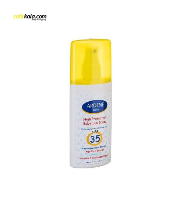 اسپری ضد آفتاب کودک آردن SPF35 | فروشگاه اینترنتی سفیرکالا