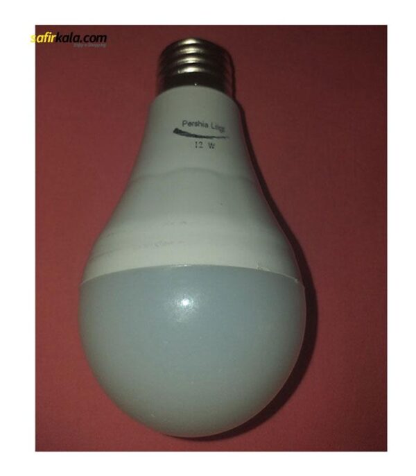 لامپ ال ای دی 12 وات پرشیا نور مدل حبابی پایه E27 | فروشگاه اینترنتی سفیرکالا