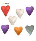 بادکنک لاتکس طرح قلبی مدل Heart Balloons مجموعه 40 عددی | فروشگاه اینترنتی سفیرکالا